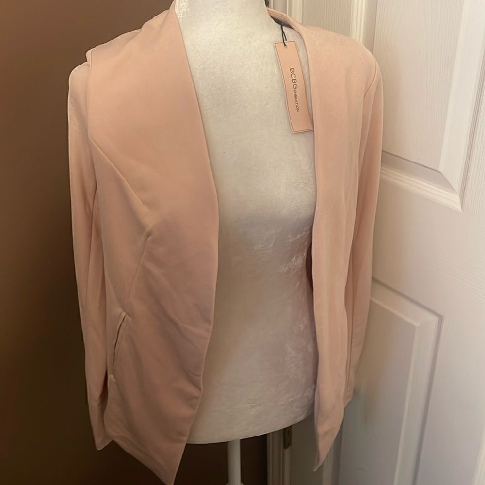 BCBGeneration Blazer Suit Jacket NWT Size Small Color Pink